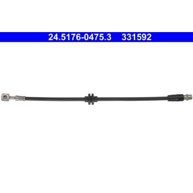 ATE | Bremsschlauch | 24.5176-0475.3