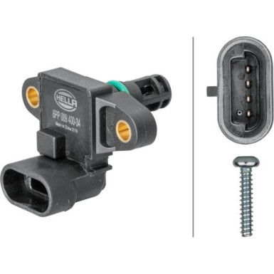 Hella | Sensor, Saugrohrdruck | 6PP 009 400-341