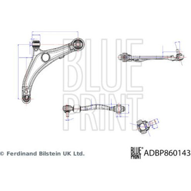 ADBP860143 Lenker, Radaufhängung