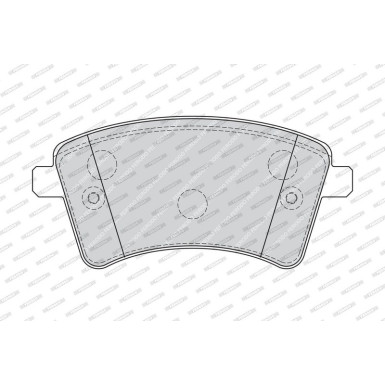 Ferodo Bremsbelagsatz, Scheibenbremse PREMIER ECO FRICTION FDB4185