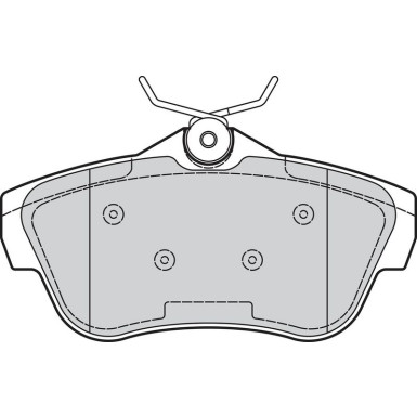 Valeo | Bremsbelagsatz, Scheibenbremse | 302114 Valeo | Bremsbelagsatz, Scheibenbremse | 302114