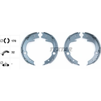 91063200 Bremsbackensatz, Feststellbremse 91063200 Bremsbackensatz, Feststellbremse