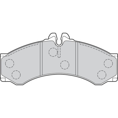 Valeo Bremsbelagsatz, Scheibenbremse ESSENTIAL 302089