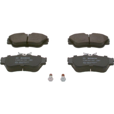 0 986 461 753 Bremsbelagsatz, Scheibenbremse