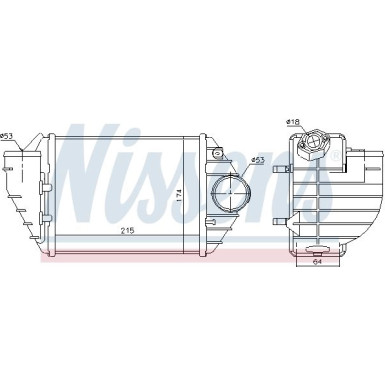 96690 Ladeluftkühler ** FIRST FIT **