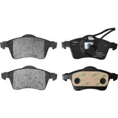 Delphi Bremsbelagsatz, Scheibenbremse LP1707 Delphi Bremsbelagsatz, Scheibenbremse LP1707