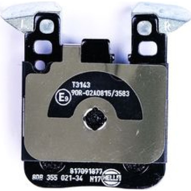 Hella | Bremsbelagsatz, Scheibenbremse | 8DB 355 021-341