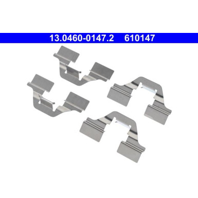 ATE | Zubehörsatz, Scheibenbremsbelag | 13.0460-0147.2