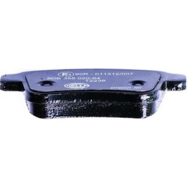 Hella | Bremsbelagsatz, Scheibenbremse | 8DB 355 020-641