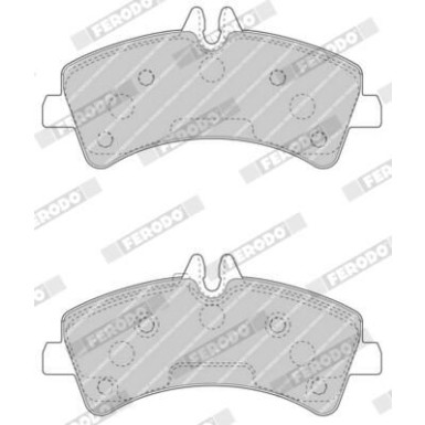 FVR4429 Bremsbelagsatz, Scheibenbremse PREMIER ECO FRICTION