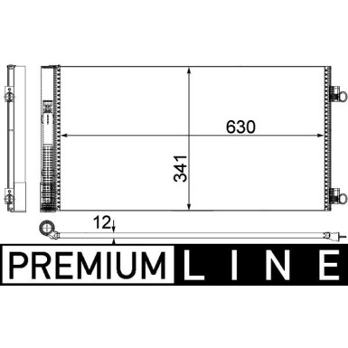 Mahle | Kondensator, Klimaanlage | AC 751 000P