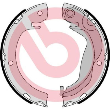 Brembo Bremsbackensatz, Feststellbremse ESSENTIAL LINE S 83 569