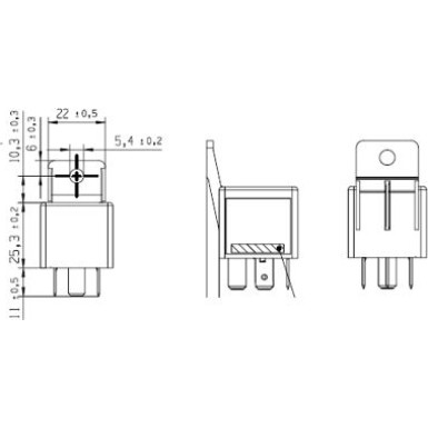 0 986 332 400 Relais, Schiebedach