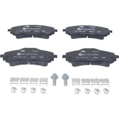 13.0470-3870.2 Bremsbelagsatz, Scheibenbremse ATE Ceramic