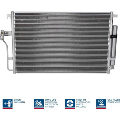 94917 Kondensator, Klimaanlage ** FIRST FIT **