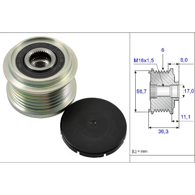 535 0160 10 Generatorfreilauf