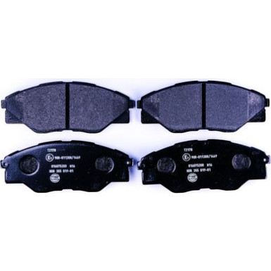 Hella Pagid | Bremsbelagsatz, Scheibenbremse | 8DB 355 019-811 Hella Pagid | Bremsbelagsatz, Scheibenbremse | 8DB 355 019-811