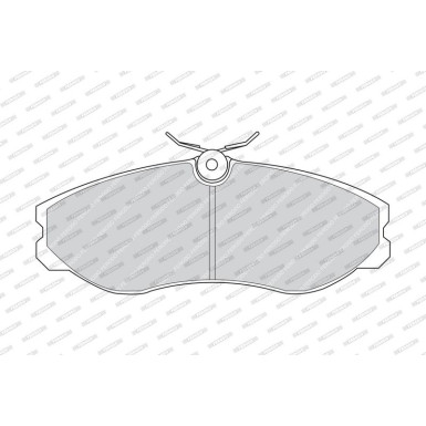 Ferodo Bremsbelagsatz, Scheibenbremse PREMIER ECO FRICTION FDB909