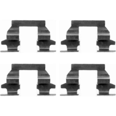 8DZ 355 203-751 Zubehörsatz, Scheibenbremsbelag