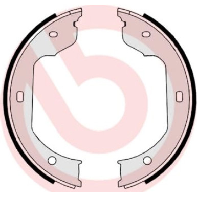 Brembo Bremsbackensatz, Feststellbremse ESSENTIAL LINE S 06 511 Brembo Bremsbackensatz, Feststellbremse ESSENTIAL LINE S 06 511