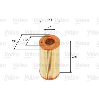 Valeo Luftfilter 585669 Valeo Luftfilter 585669