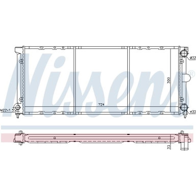 651621 Kühler, Motorkühlung