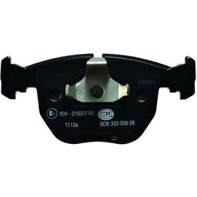 Hella | Bremsbelagsatz, Scheibenbremse | 8DB 355 008-281