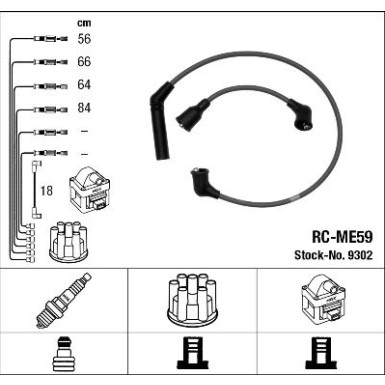 9302 Zündleitungssatz