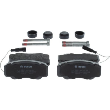 BOSCH | Bremsbelagsatz, Scheibenbremse | 0 986 494 391