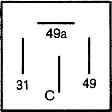 Hella | Blinkgeber | 4DB 001 887-041