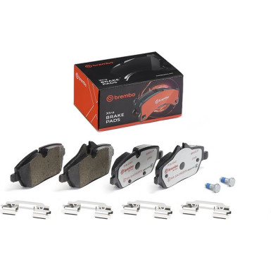 Brembo | Bremsbelagsatz, Scheibenbremse | P 06 034X Brembo | Bremsbelagsatz, Scheibenbremse | P 06 034X