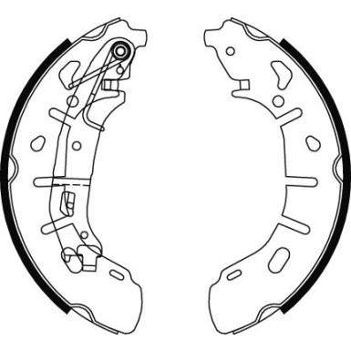 TRW | Bremsbackensatz | GS8799