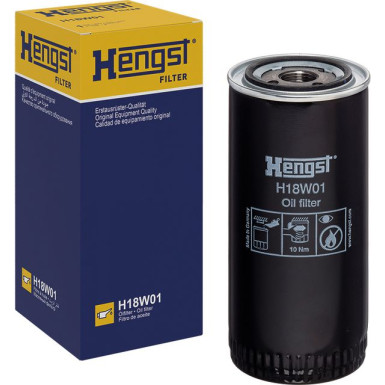 Hengst Filter | Ölfilter | H18W01