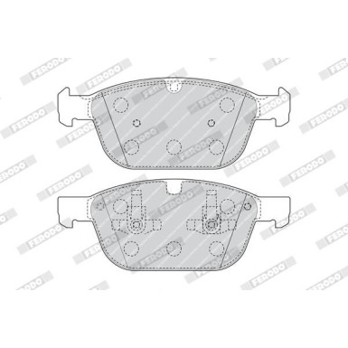 Ferodo | Bremsbelagsatz, Scheibenbremse | FDB4238 Ferodo | Bremsbelagsatz, Scheibenbremse | FDB4238