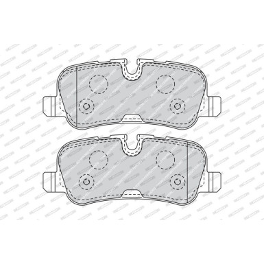 Ferodo Bremsbelagsatz, Scheibenbremse PREMIER FDB4105