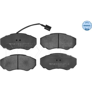 025 239 1719/W Bremsbelagsatz, Scheibenbremse MEYLE-ORIGINAL: True to OE.