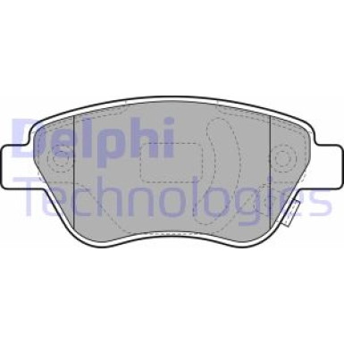LP1989 Bremsbelagsatz, Scheibenbremse