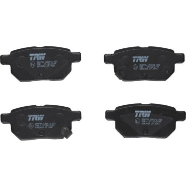 TRW Bremsbelagsatz, Scheibenbremse COTEC GDB3454