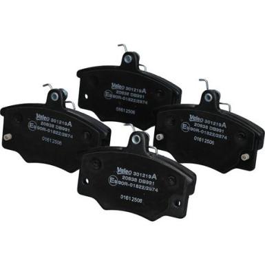 Valeo Bremsbelagsatz, Scheibenbremse EXPERT 301219A