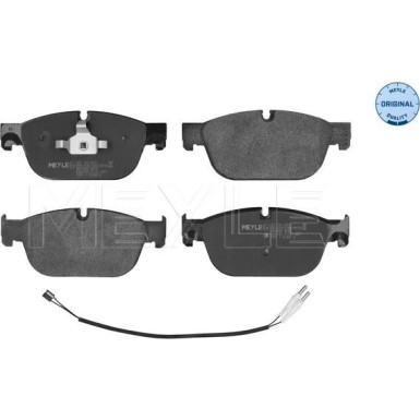 025 250 6917 Bremsbelagsatz, Scheibenbremse MEYLE-ORIGINAL: True to OE.