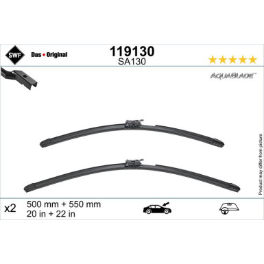 SWF Wischblatt DAS ORIGINAL AQUABLADE 119130 SWF Wischblatt DAS ORIGINAL AQUABLADE 119130