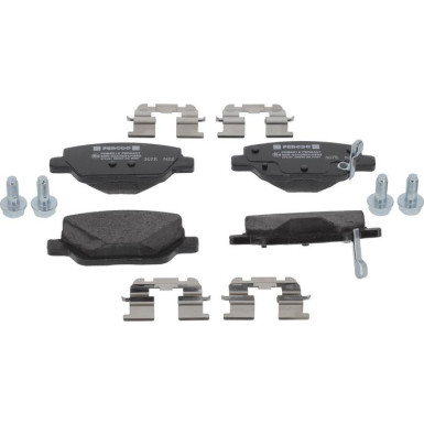 Ferodo | Bremsbelagsatz, Scheibenbremse | FDB5212