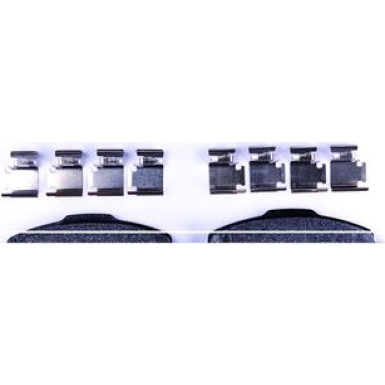 Hella Pagid | Bremsbelagsatz, Scheibenbremse | 8DB 355 019-921