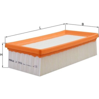 LX 3456 Luftfilter LX 3456 Luftfilter