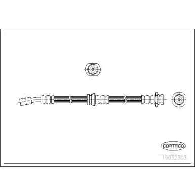 19032303 Bremsschlauch 19032303 Bremsschlauch