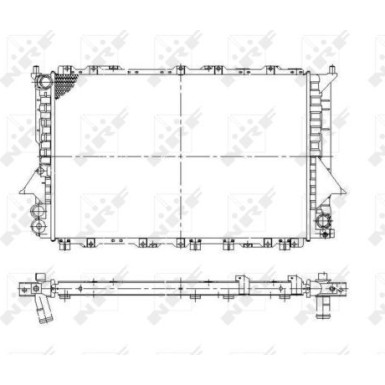 58870 Kühler, Motorkühlung