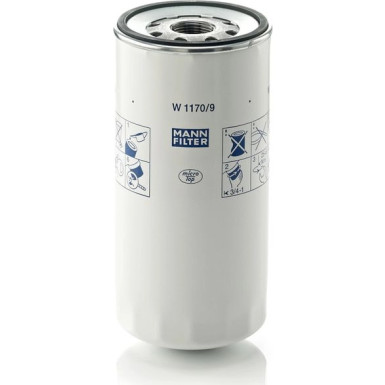 Mann-Filter | Ölfilter | W 1170/9