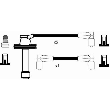 8468 Zündleitungssatz