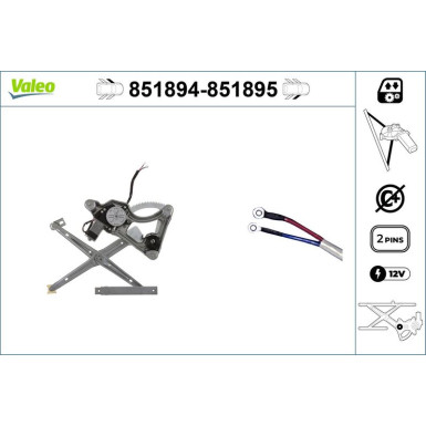 Valeo | Fensterheber | 851894
