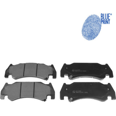 Blue Print | Bremsbelagsatz, Scheibenbremse | ADA104210